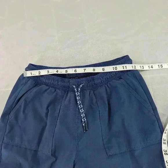 Athleta Girl Size XL Lined High Jump Jogger Blue Drawstring With Pockets - Picture 10 of 16